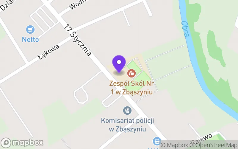 Lokalizacja: Branżowa Szkoła II Stopnia w Zbąszyniu