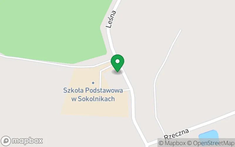 Lokalizacja: Przedszkole "Leśny Zakątek" w Sokolnikach