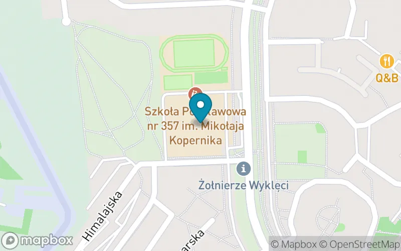 Lokalizacja: Szkoła Podstawowa nr 357 im. Mikołaja Kopernika