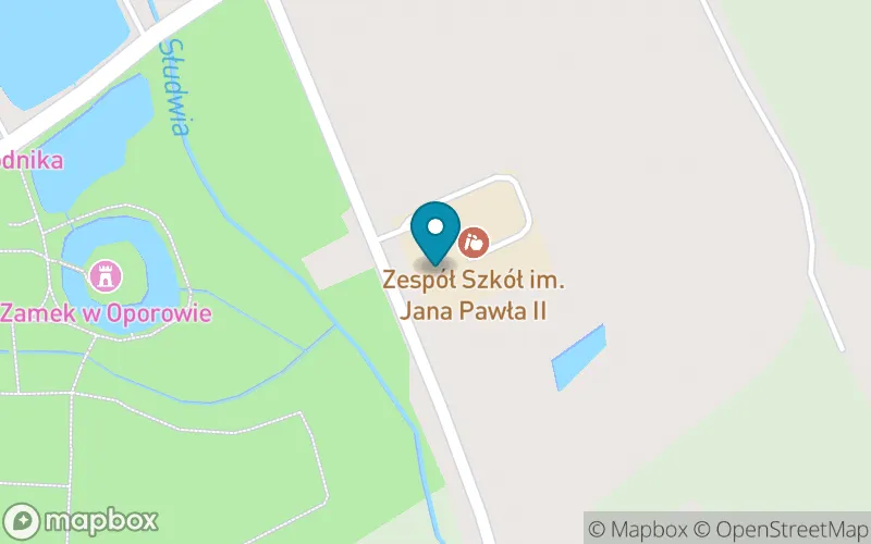 Lokalizacja: Szkoła Podstawowa im. Jana Pawła II w Oporowie