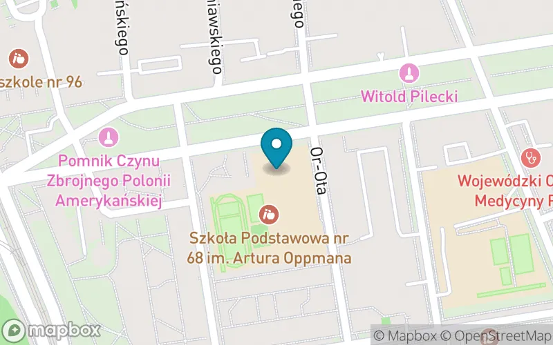 Lokalizacja: Szkoła Podstawowa z Oddziałami Integracyjnymi nr 68 im. Artura Oppmana