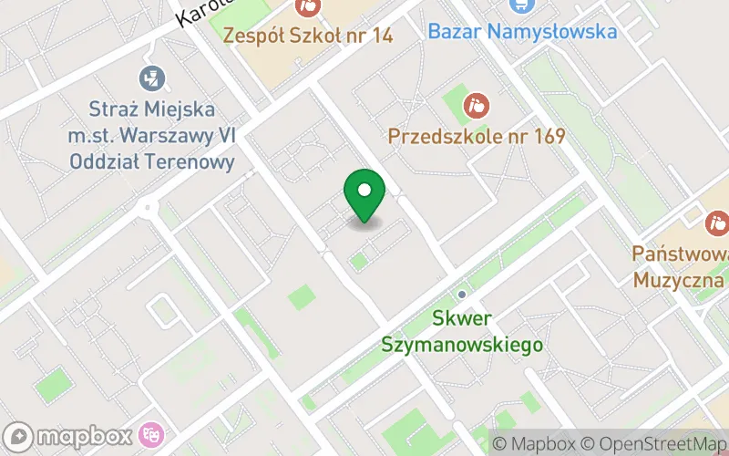 Lokalizacja: Przedszkole nr 173 w Warszawie