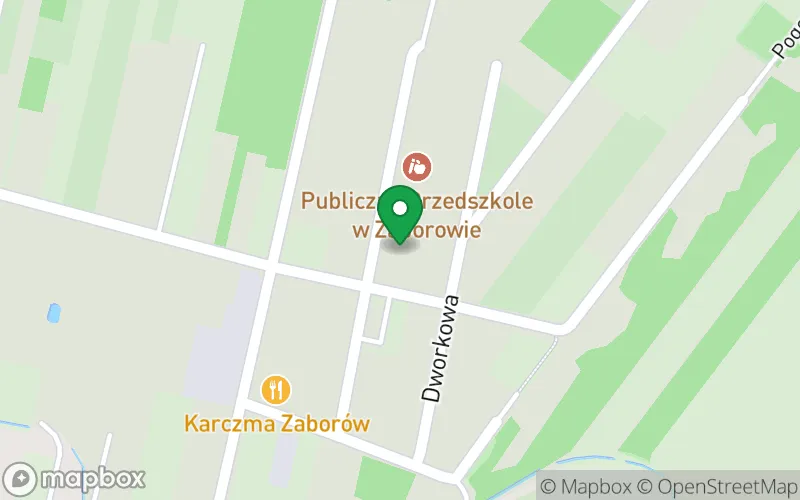 Lokalizacja: Publiczne Przedszkole Przyjaciół Puszczy Kampinoskiej w Zaborowie