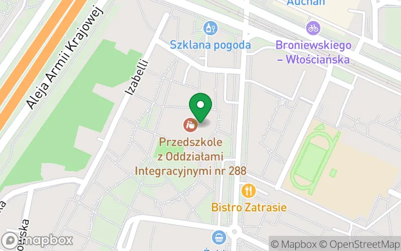 Lokalizacja: Przedszkole z Oddziałami Integracyjnymi nr 288