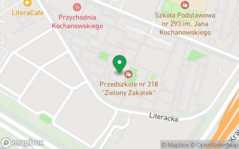 Lokalizacja: Przedszkole nr 318 "Zielony Zakątek"