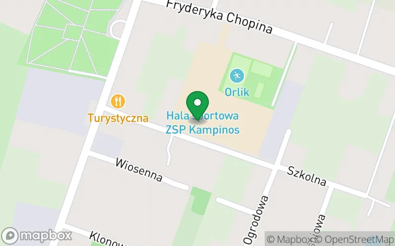 Lokalizacja: Przedszkole z Oddziałami Integracyjnymi w Kampinosie