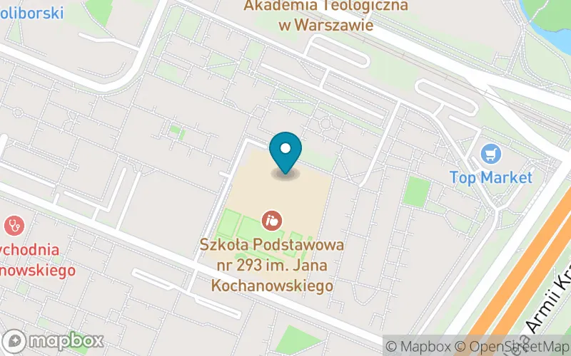 Lokalizacja: Szkoła Podstawowa nr 293 im. Jana Kochanowskiego