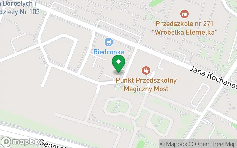 Lokalizacja: Teapeutyczny Punkt Przedszkolny "Magiczny Most 2.0"