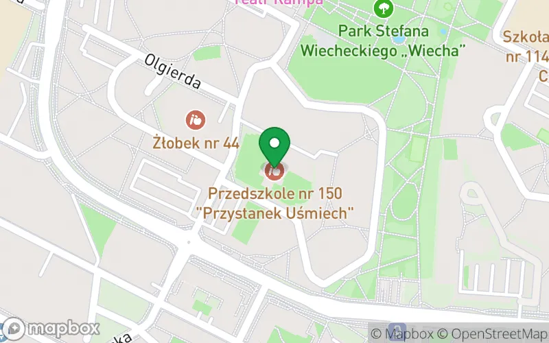 Lokalizacja: Przedszkole nr 150 "Przystanek Uśmiech"