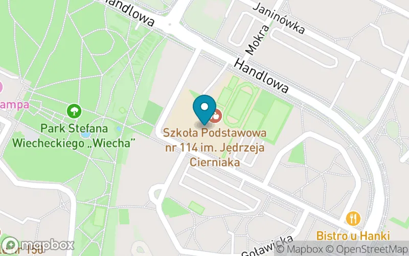 Lokalizacja: Szkoła Podstawowa nr 114 z Oddziałami Integracyjnymi im. Jędrzeja Cierniaka