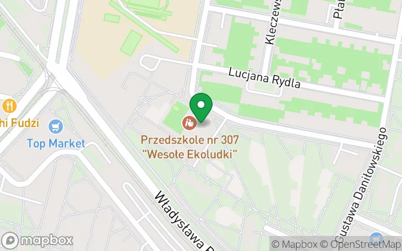 Lokalizacja: Przedszkole nr 307 "Wesołe Ekoludki"