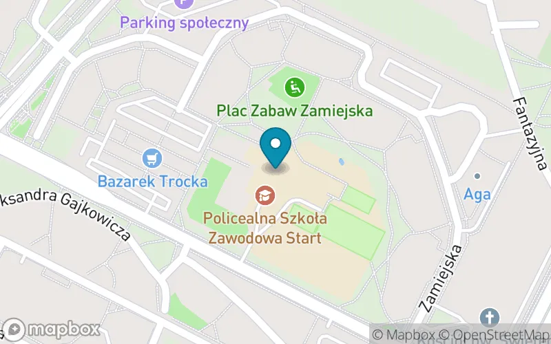Lokalizacja: Szkoła Podstawowa nr 377 im. Majora Henryka Dobrzańskiego "Hubala" w Warszawie