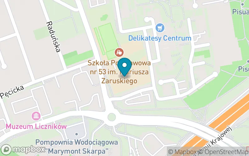 Lokalizacja: Szkoła Podstawowa nr 53 im. Mariusza Zaruskiego