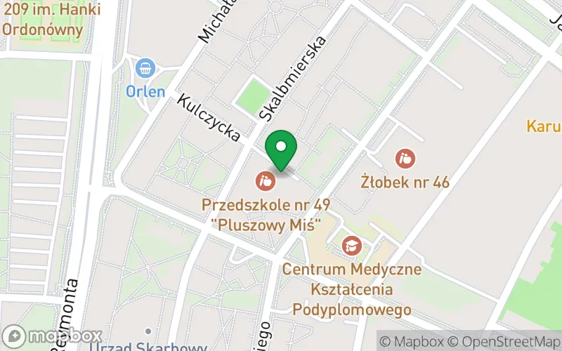 Lokalizacja: Przedszkole nr 49 "Pluszowy MIŚ"