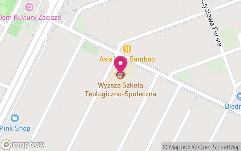 Lokalizacja: Wyższa Szkoła Teologiczno-Społeczna