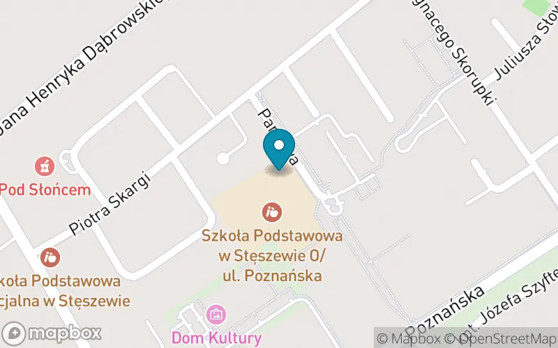 Lokalizacja: Szkoła Podstawowa w Stęszewie