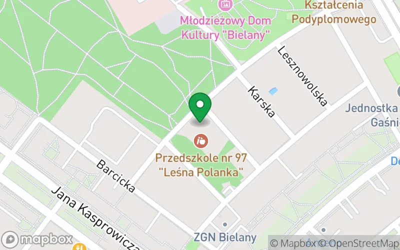 Lokalizacja: Przedszkole nr 97 "Leśna Polanka"