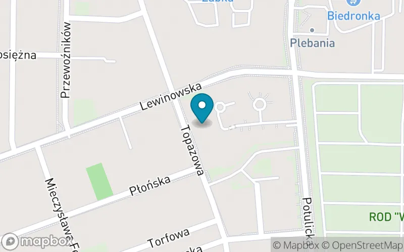 Lokalizacja: Szkoła Podstawowa nr 84 im. Waleriana Łukasińskiego Szkoła Filialna - Topazowa