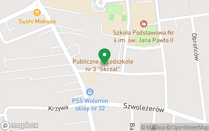 Lokalizacja: Publiczne Przedszkole nr 3 Skrzat