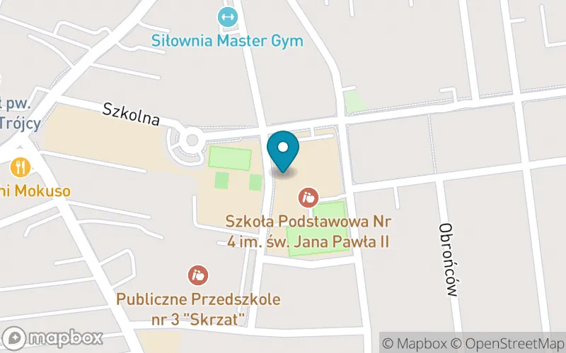 Lokalizacja: Szkoła Podstawowa nr 4 im. Św. Jana Pawła II