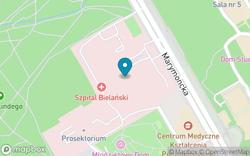 Lokalizacja: Szkoła Podstawowa Specjalna Nr 346 w Szpitalu Bielańskim im. Ks. Jerzego Popiełuszki Samodzielnym Publicznym Zakładzie Opieki Zdrowotnej