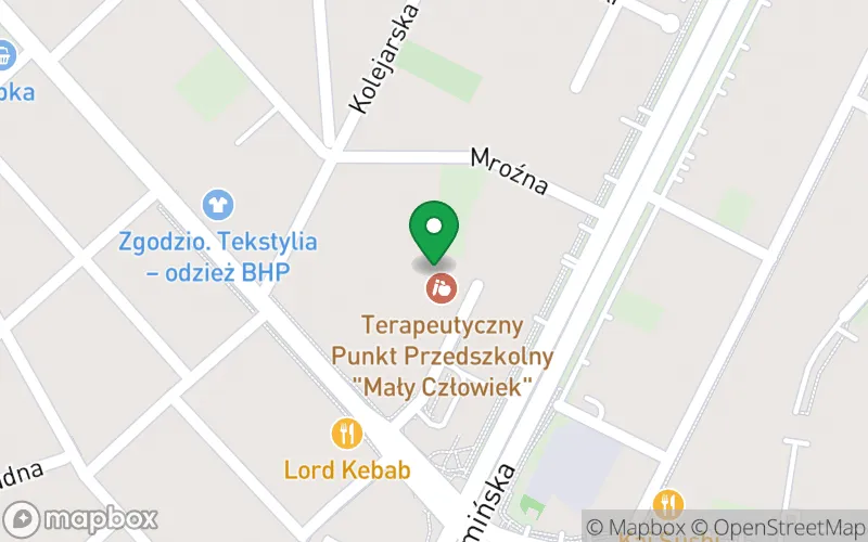 Lokalizacja: Terapeutyczny Punkt Przedszkolny "Mały Człowiek"