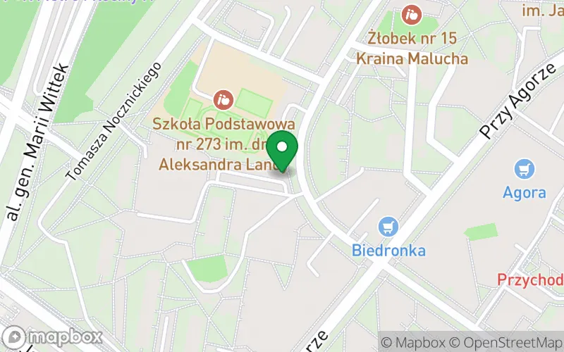 Lokalizacja: Przedszkole nr 272 im. "Misia Uszatka"