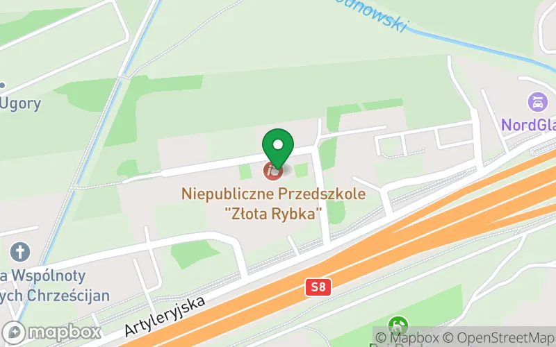 Lokalizacja: Niepubliczne Przedszkole "Złota Rybka"