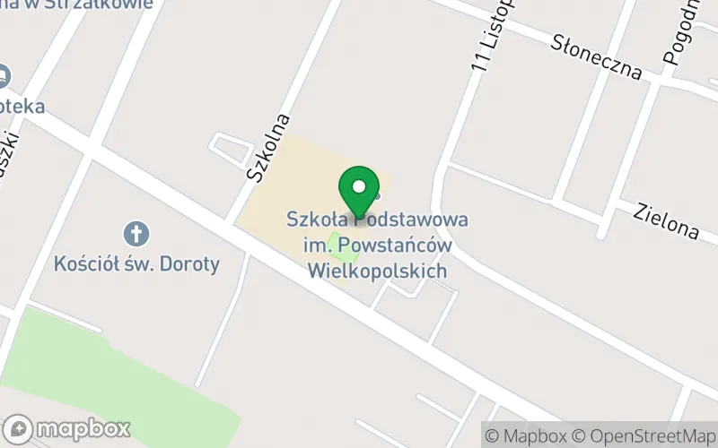 Lokalizacja: Przedszkole Kubuś Puchatek w Strzałkowie