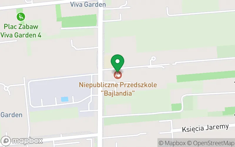 Lokalizacja: Niepubliczne Przedszkole "Bajlandia"