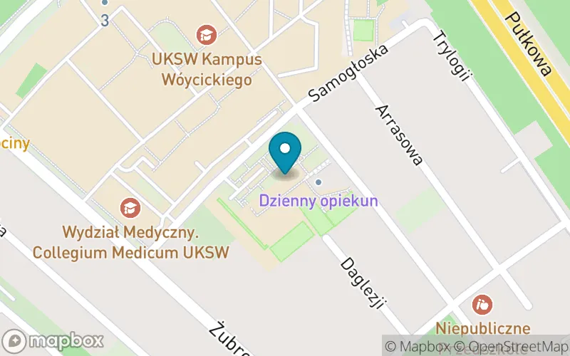 Lokalizacja: Szkoła Podstawowa nr 77 im. Wandy Chotomskiej