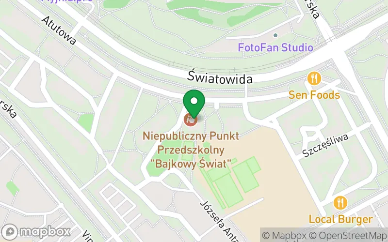 Lokalizacja: Niepubliczne Przedszkole "Bajkowy Świat"