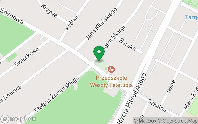 Lokalizacja: Niepubliczne Przedszkole nr 20 "Wesoły Teletubiś"