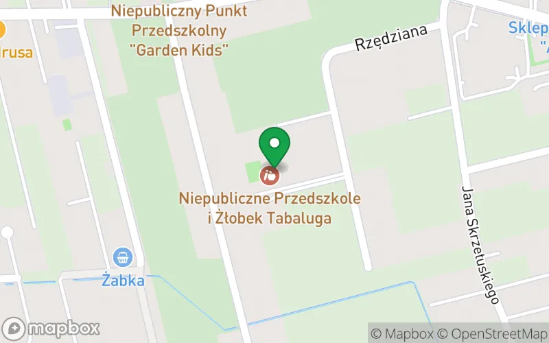 Lokalizacja: Niepubliczne Przedszkole nr 18 "Tabaluga"