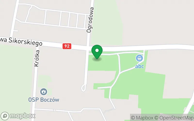 Lokalizacja: Przedszkole w Boczowie