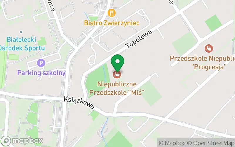 Lokalizacja: Niepubliczne Przedszkole "MIŚ"