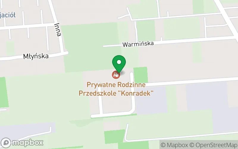 Lokalizacja: Prywatne Rodzinne Przedszkole "Konradek"