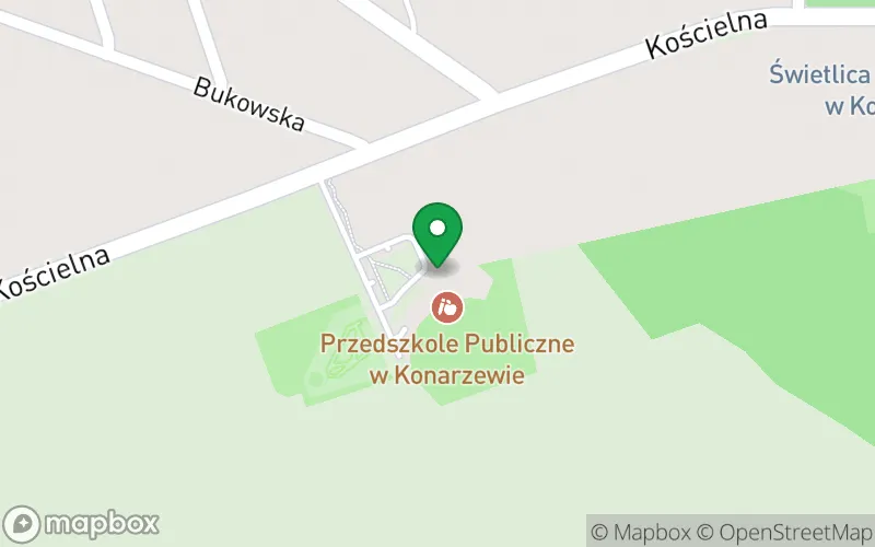 Lokalizacja: Przedszkole Publiczne " Mądra Sowa" w Konarzewie