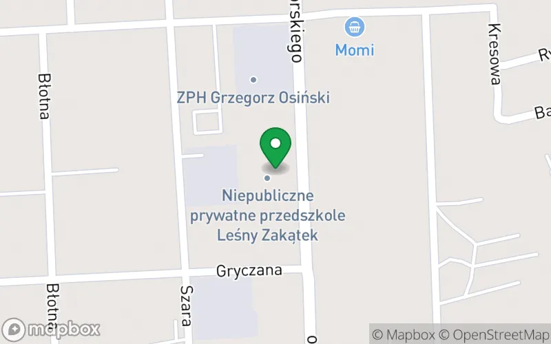 Lokalizacja: Niepubliczne Przedszkole Leśny Zakątek