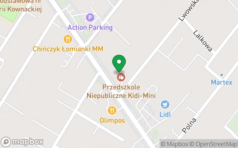 Lokalizacja: Przedszkole Niepubliczne "Kidi-Mini"