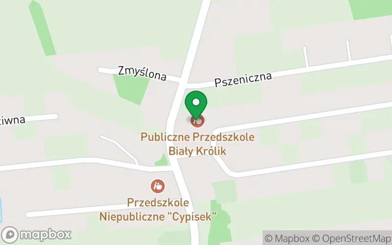 Lokalizacja: Publiczne Przedszkole Biały Królik