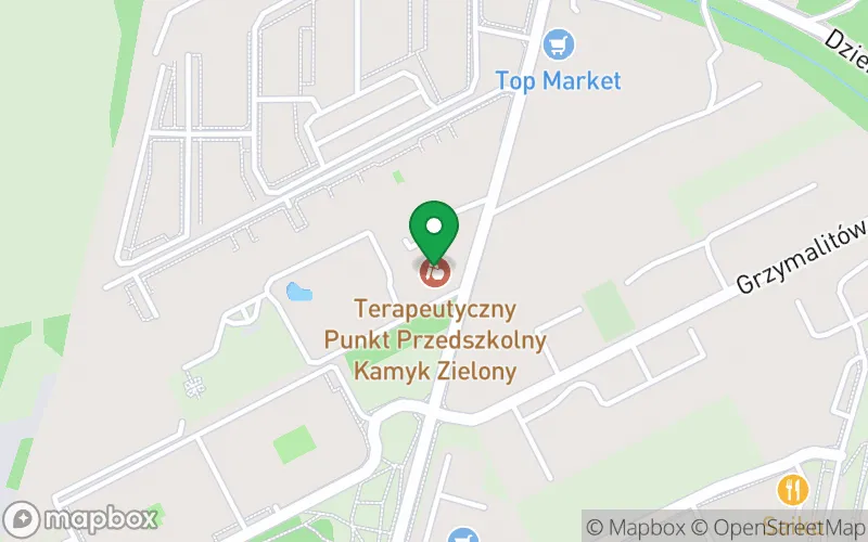 Lokalizacja: Terapeutyczny Punkt Przedszkolny Kamyk Zielony