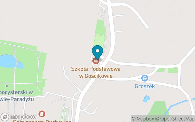 Lokalizacja: Szkoła Podstawowa im. Marii Konopnickiej w Gościkowie