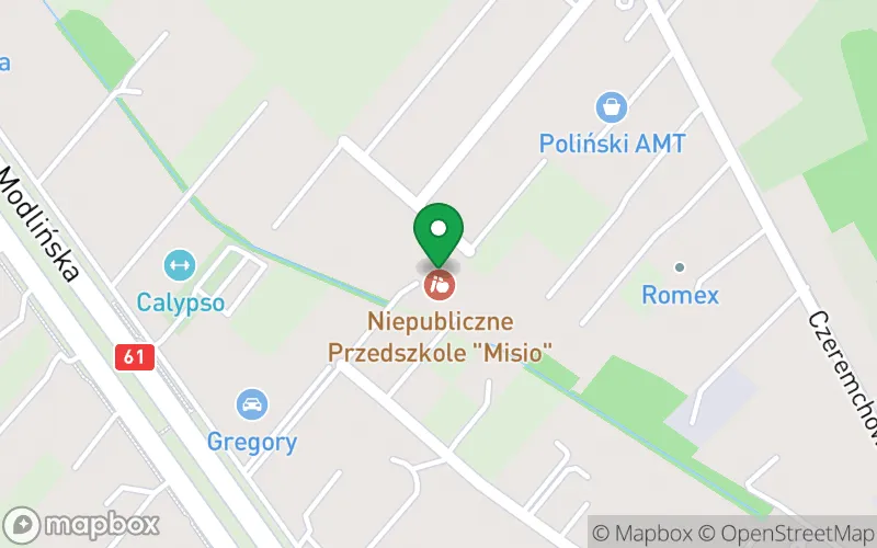 Lokalizacja: Niepubliczne Przedszkole "Misio"