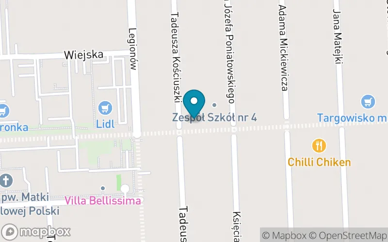 Lokalizacja: Szkoła Podstawowa nr 4 z Oddziałami Integracyjnymi im. Marynarki Wojennej Rp w Wołominie