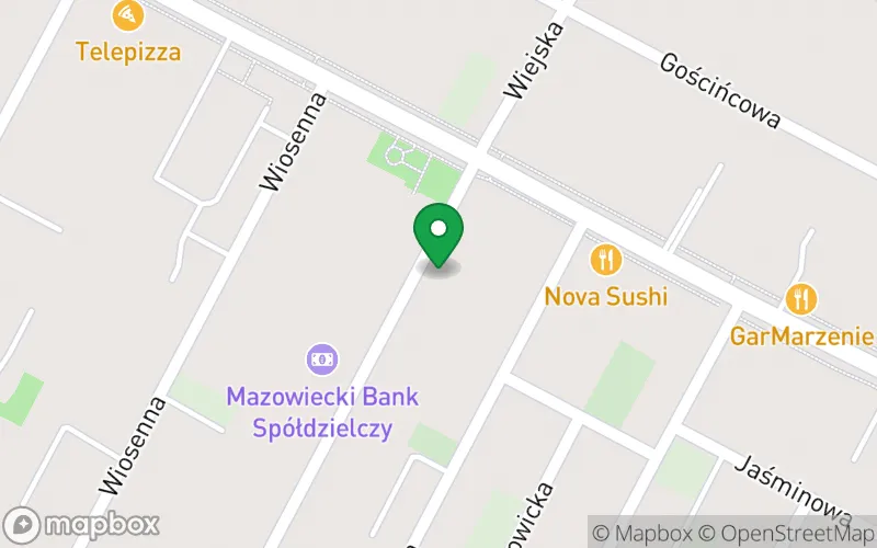 Lokalizacja: Przedszkole Samorządowe w Łomiankach