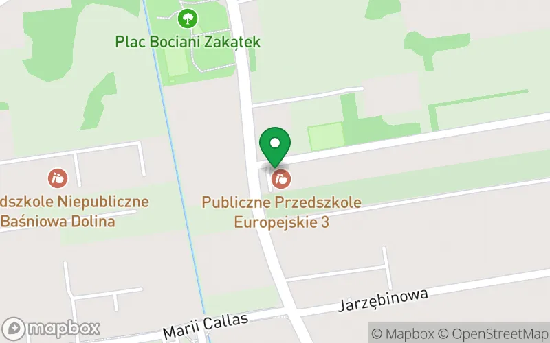 Lokalizacja: Publiczne Przedszkole Europejskie 3
