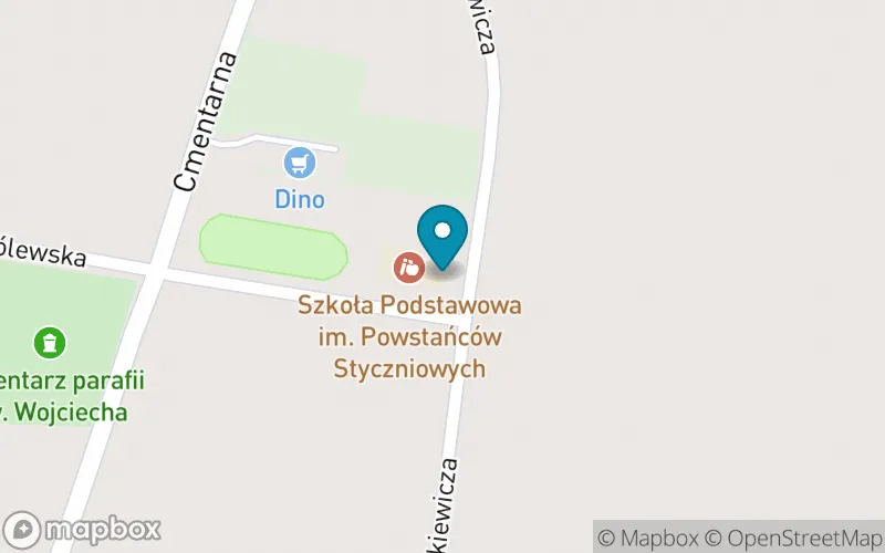 Lokalizacja: Szkoła Podstawowa w Brdowie