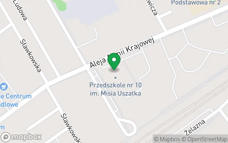 Lokalizacja: Przedszkole nr 10 im. Misia Uszatka