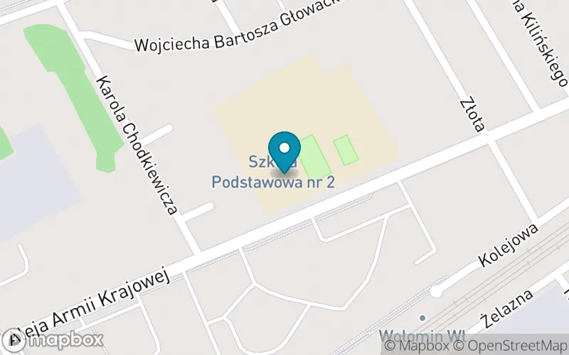 Lokalizacja: Szkoła Podstawowa nr 2 im. Ignacego Łukasiewicza w Wołominie